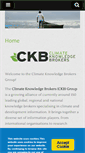 Mobile Screenshot of climateknowledgebrokers.net